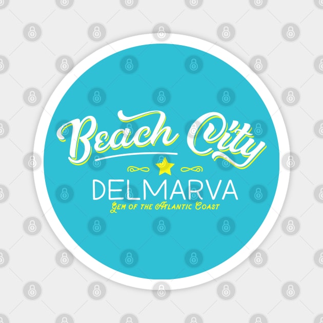 Beach City Souvenir Magnet by zellsbells